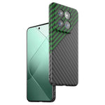 Xiaomi 14 mobilmobilskal kolfiberstruktur hårt PC-skyddsfodral