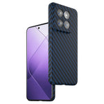 Xiaomi 14 mobilmobilskal kolfiberstruktur hårt PC-skyddsfodral