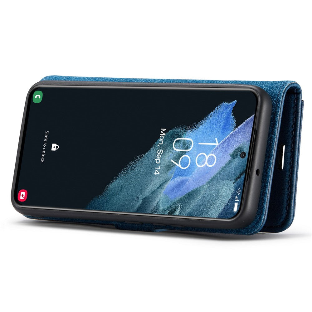 DG.MING for Samsung Galaxy S24 Case Detachable 2-in-1 Split Leather Phone Cover