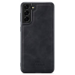 DG.MING For Samsung Galaxy S24 Case PU Leather Coated PC+TPU Phone Cover