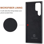 DG.MING M2-serien til Samsung Galaxy S24 Ultra, cover med stativ og aftageligt magnetisk etui