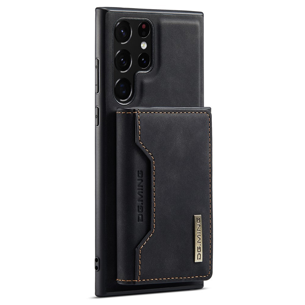 DG.MING M2-serien til Samsung Galaxy S24 Ultra, cover med stativ og aftageligt magnetisk etui