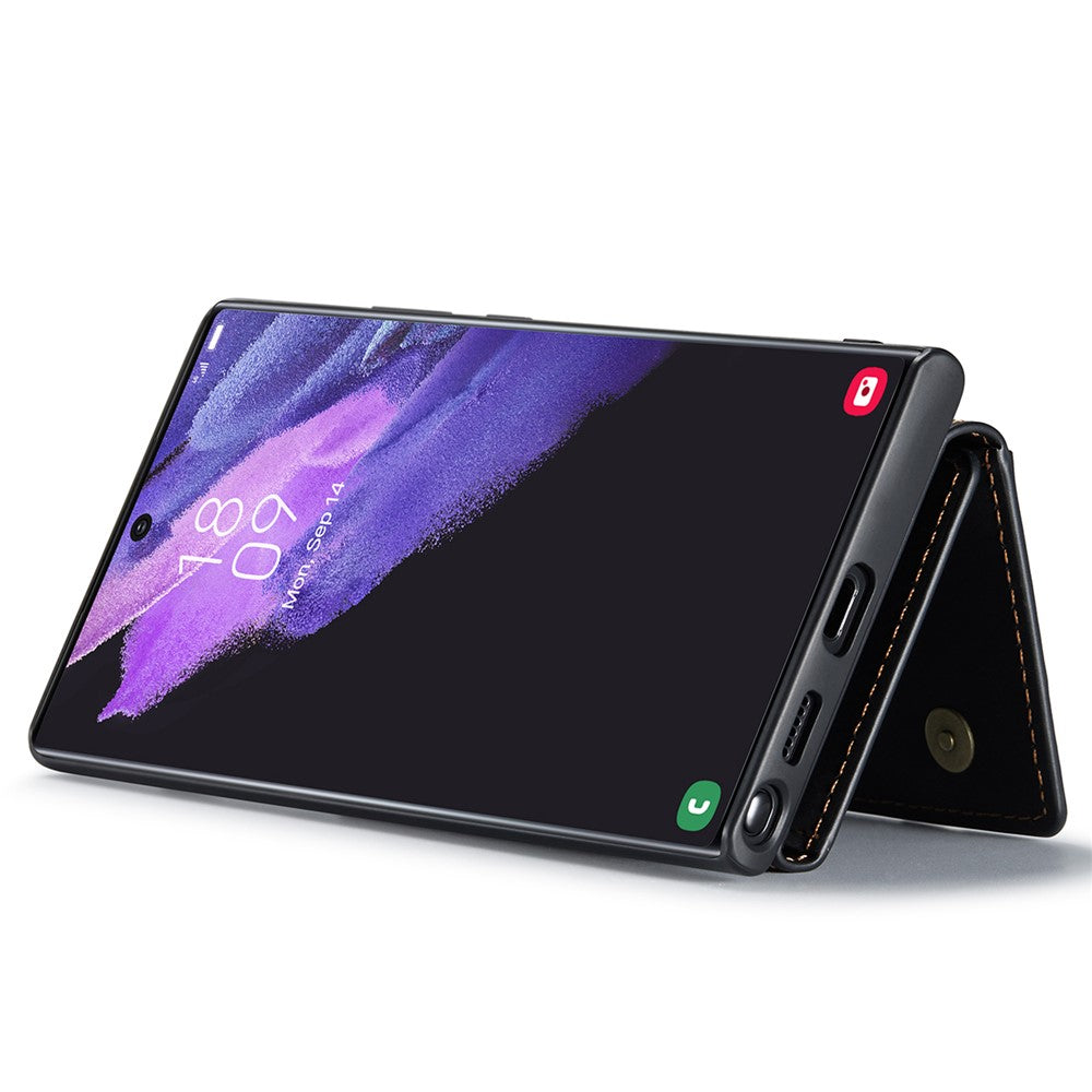 DG.MING M2-serien til Samsung Galaxy S24 Ultra, cover med stativ og aftageligt magnetisk etui