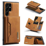 DG.MING M2-serien til Samsung Galaxy S24 Ultra, cover med stativ og aftageligt magnetisk etui