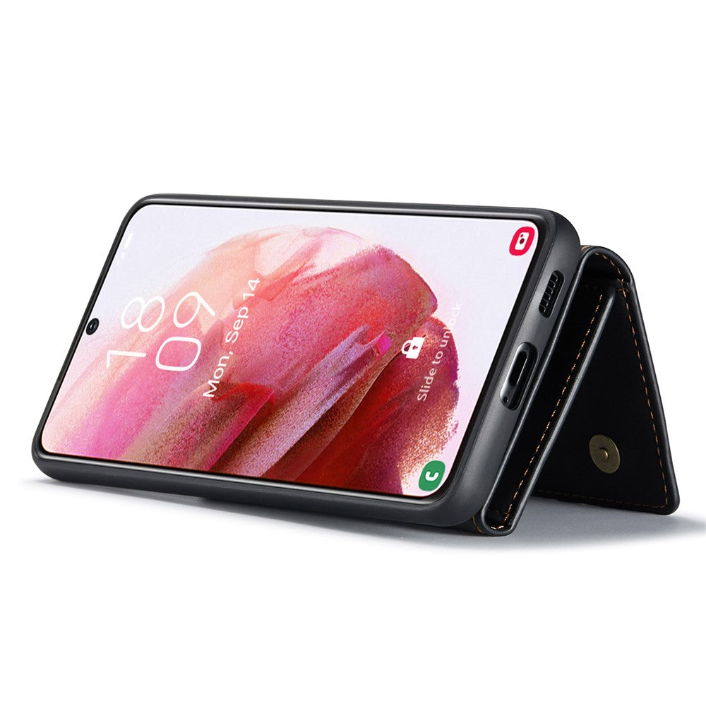DG.MING M1 Series for Samsung Galaxy S24 Case Magnetic Wallet Kickstand Phone Cover