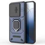 Xiaomi 14 Mobilskal PC+TPU Fallskyddande Stativskydd med Glidlinsskydd