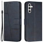 Samsung Galaxy A25 5G (Global) (161,0 x 76,5 x 8,3 mm) Mobilskal Plånboksfodral i kalvskinnsstruktur
