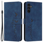 For Samsung Galaxy A25 5G (Global) (161.0 x 76.5 x 8.3mm) Cell Phone Case Magnetic Clasp Imprinted Leather Wallet Cover