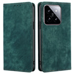 For Xiaomi 14 Case RFID Blocking Wallet Leather Phone Cover Anti-Scratch Phone Shell