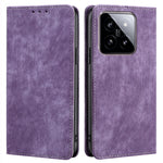 For Xiaomi 14 Case RFID Blocking Wallet Leather Phone Cover Anti-Scratch Phone Shell