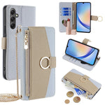 For Samsung Galaxy A34 5G Crossbody Phone Bag Wallet Stand Phone Cover