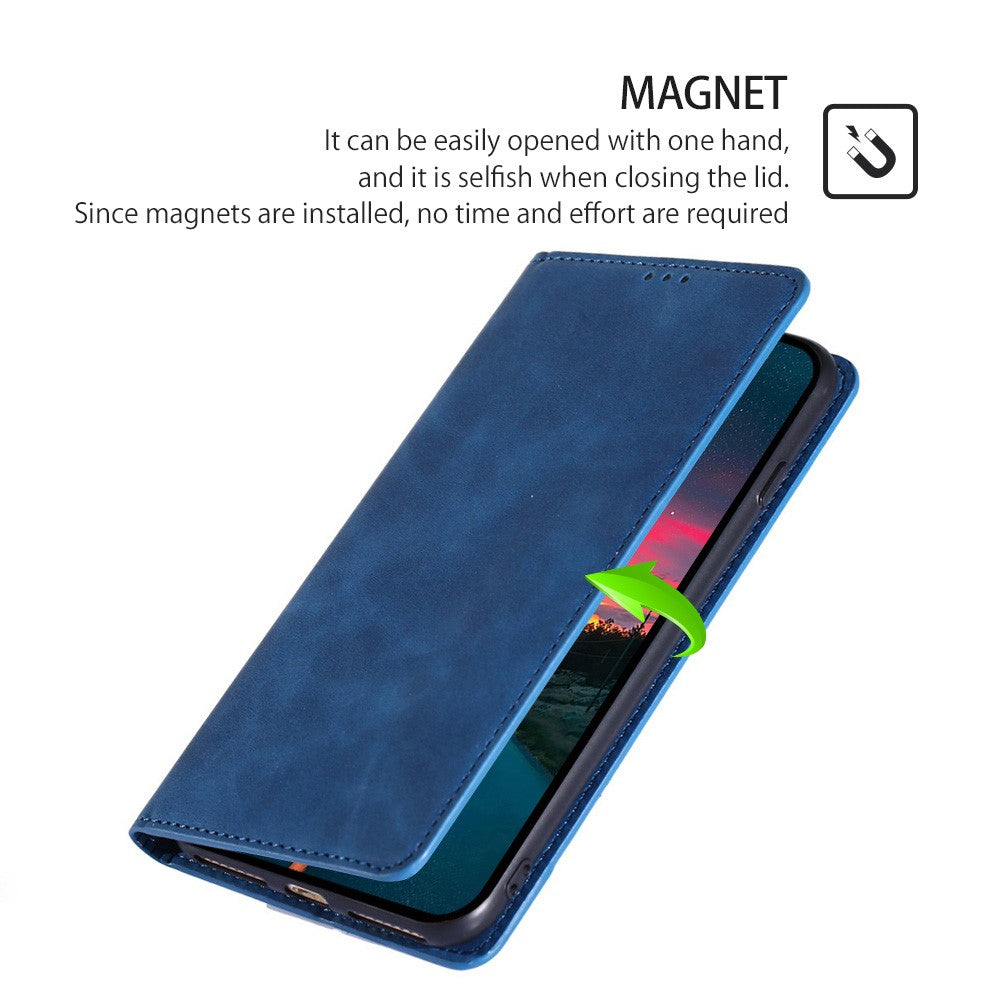 For Xiaomi 14 Pro Case Skin-Touch Feeling PU Leather Stand Card Slots Phone Cover