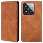 For Xiaomi 14 Pro Case Skin-Touch Feeling PU Leather Stand Card Slots Phone Cover