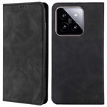 For Xiaomi 14 Case Leather Magnetic Phone Stand Shell Card Slots Mobile Phone Cover