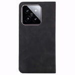 For Xiaomi 14 Case Leather Magnetic Phone Stand Shell Card Slots Mobile Phone Cover