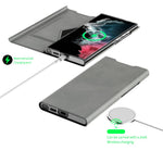For Samsung Galaxy S24 Ultra Case Nappa Texture Stand Card Holder Mobile Phone Cover