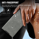 For Samsung Galaxy S24 Ultra Case Nappa Texture Stand Card Holder Mobile Phone Cover