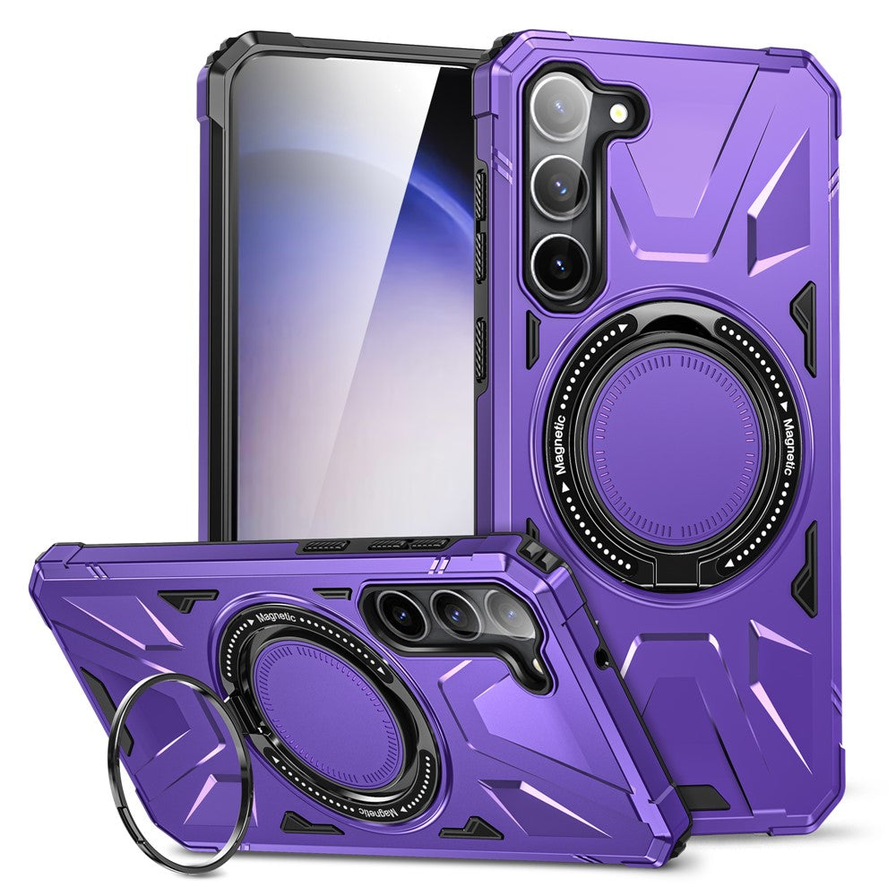 For Samsung Galaxy S25+ / S24+ Case Magnetic Anti-Drop TPU+PC Phone Protector