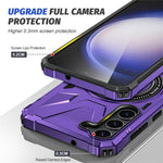 For Samsung Galaxy S25+ / S24+ Case Magnetic Anti-Drop TPU+PC Phone Protector