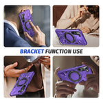 For Samsung Galaxy S25+ / S24+ Case Magnetic Anti-Drop TPU+PC Phone Protector