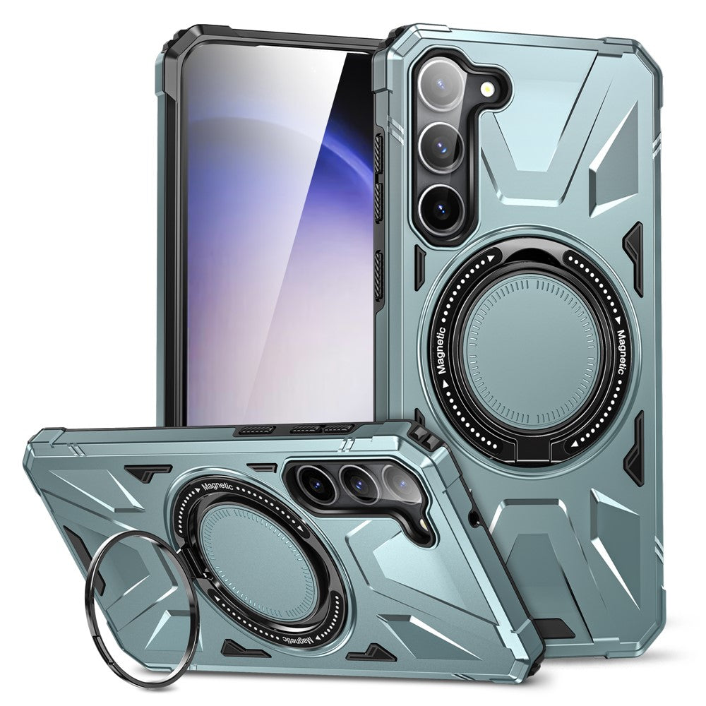 For Samsung Galaxy S25+ / S24+ Case Magnetic Anti-Drop TPU+PC Phone Protector