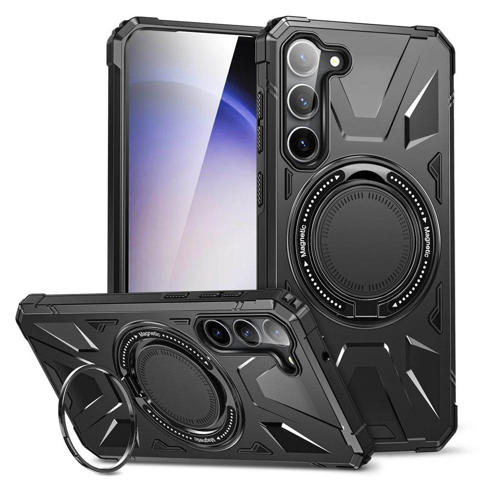 For Samsung Galaxy S25+ / S24+ Case Magnetic Anti-Drop TPU+PC Phone Protector