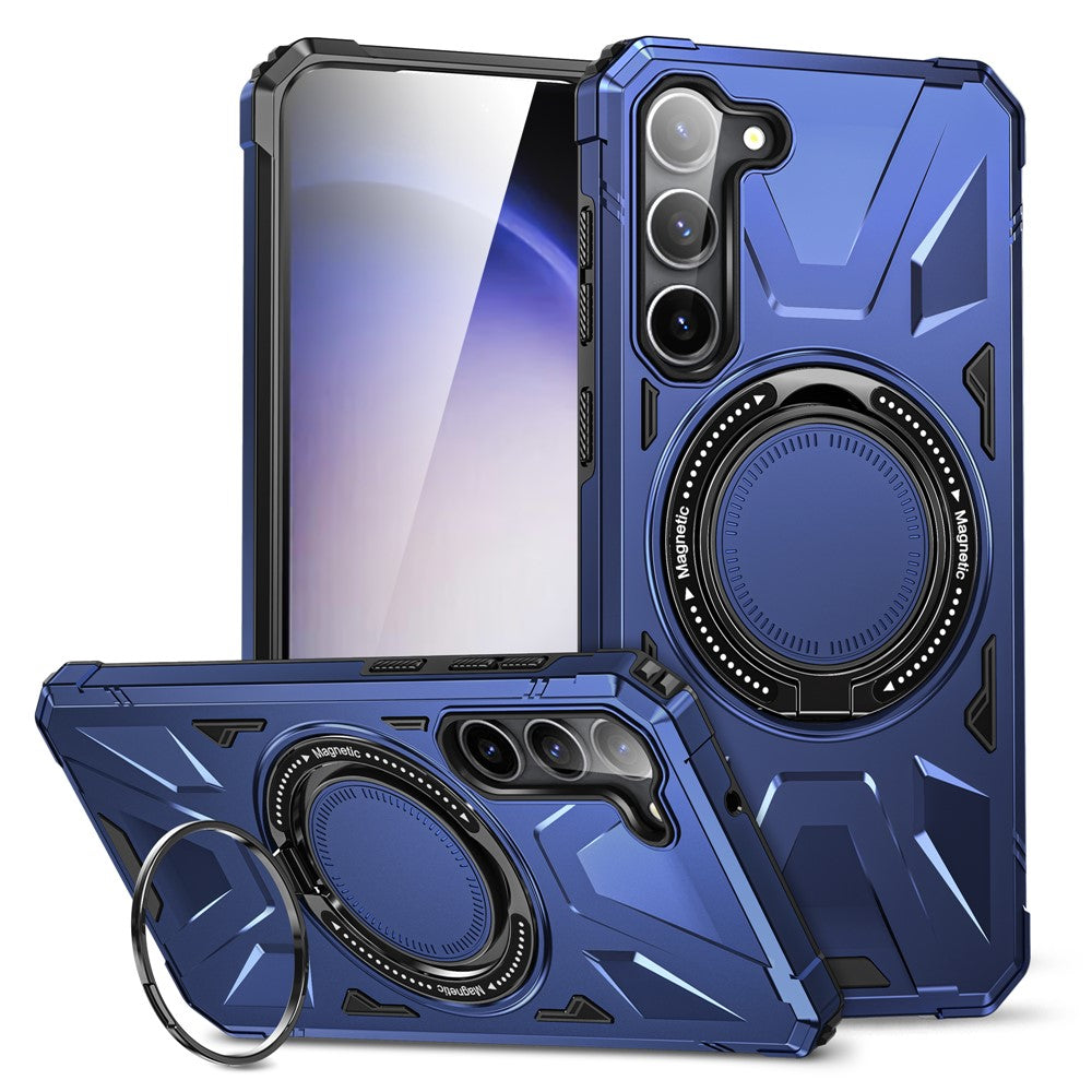For Samsung Galaxy S25+ / S24+ Case Magnetic Anti-Drop TPU+PC Phone Protector