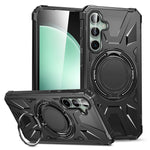 Til Samsung Galaxy A15 5G Cover Stødabsorberende TPU+PC Magnetisk Smartphone Cover