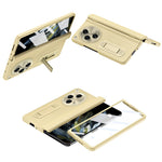 Til OnePlus Open / Oppo Find N3 5G Etui Støttefod Telefoncover Hærdet Glasfilm