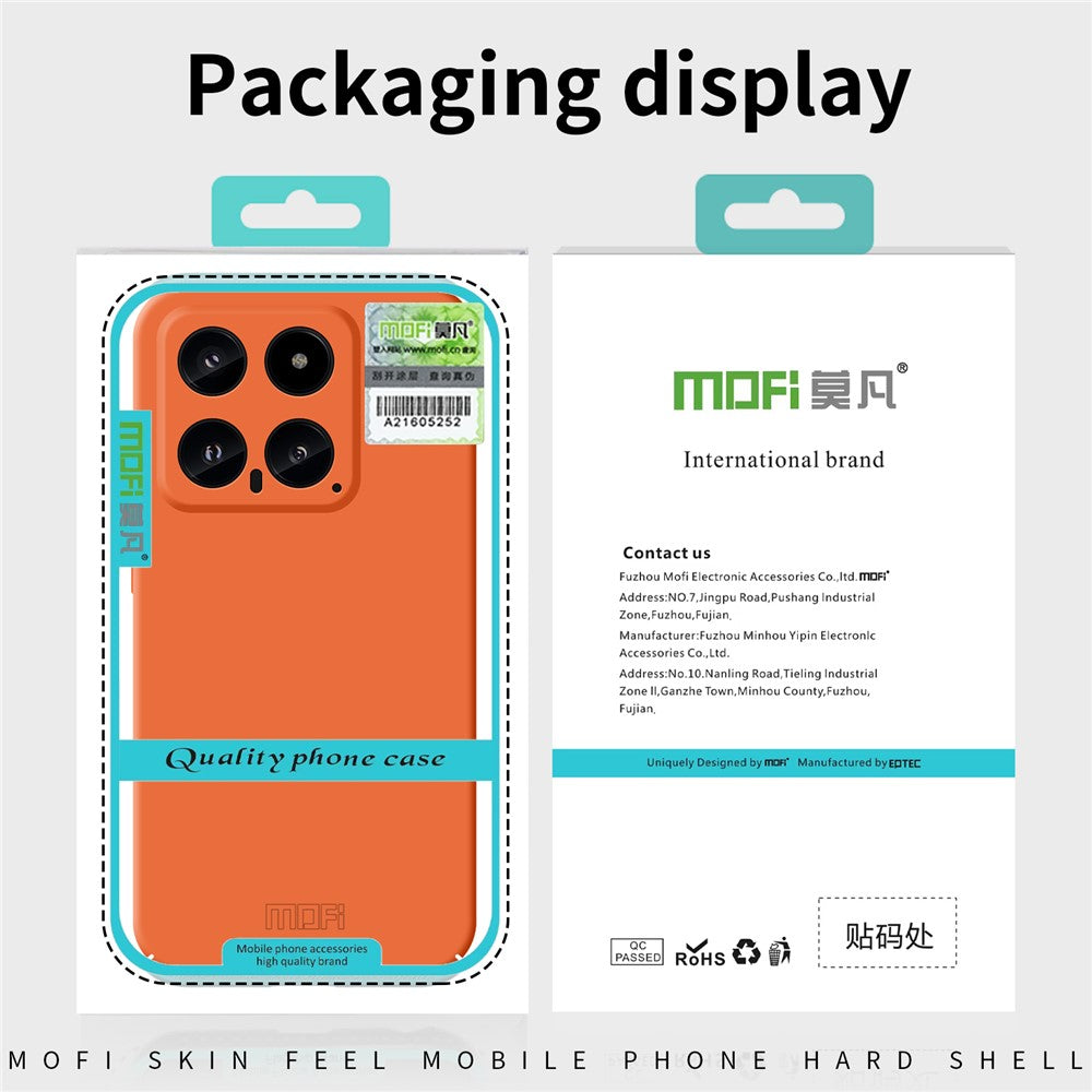 MOFI JK Qin Series For Xiaomi 14 Matte Case TPU+Acrylic Anti-Scratch Phone Cover