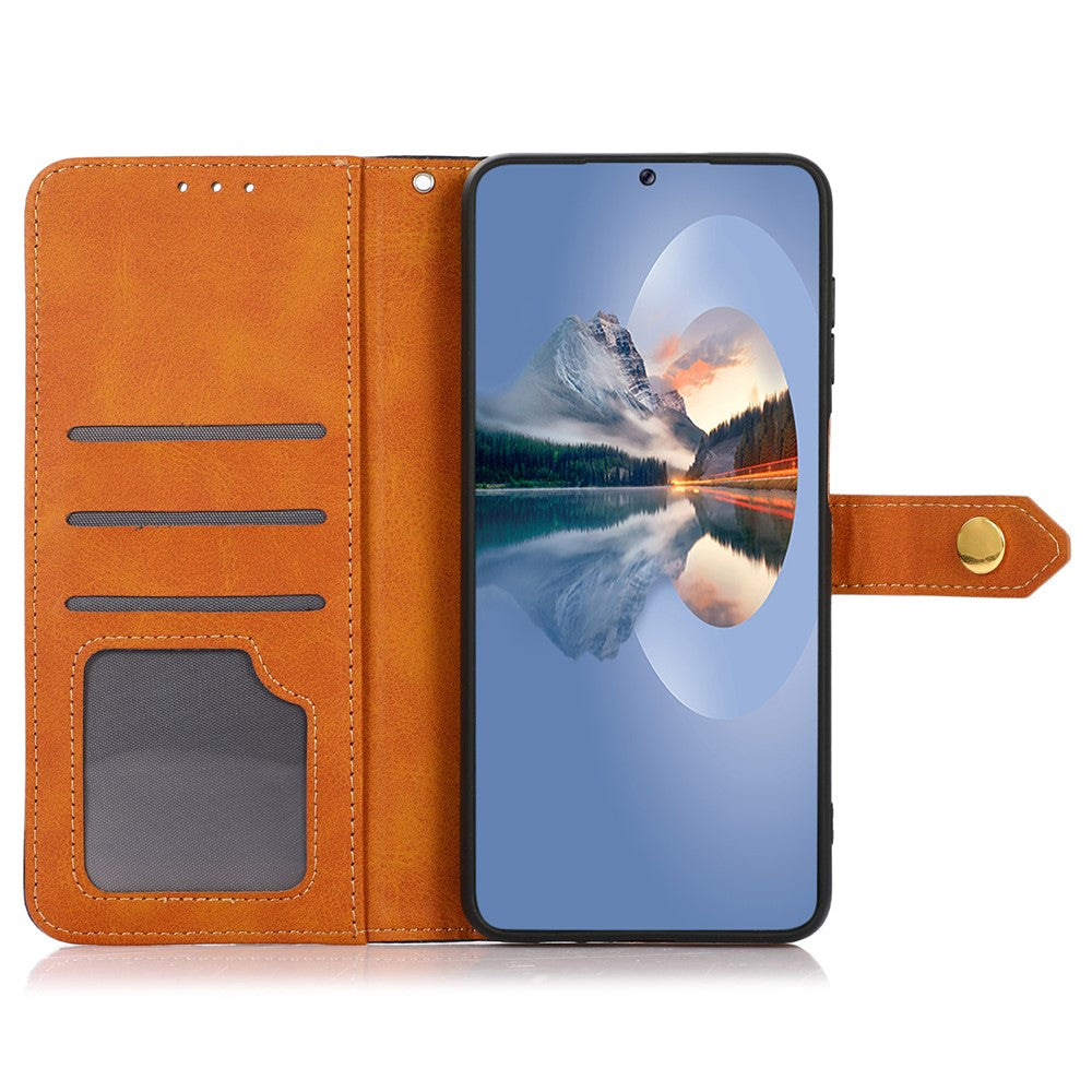 KHAZNEH For Xiaomi Redmi Note 13 Pro+ 5G Cell Phone Case PU Leather Phone Cover Shell