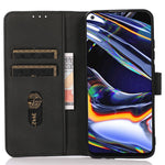 KHAZNEH Mobilskal För Xiaomi Redmi Note 13 Pro+ 5G Reptåligt PU-läder Flipfodral