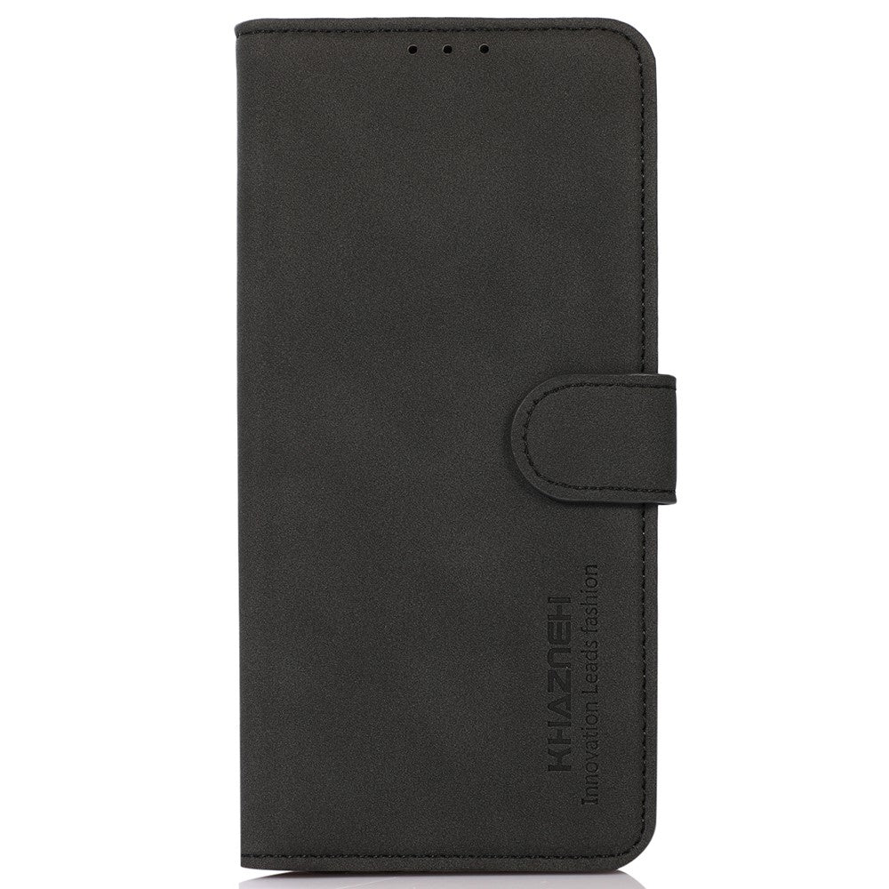 KHAZNEH For Xiaomi Redmi Note 13 Pro+ 5G Cell Phone Case Anti-scratch PU Leather Flip Cover
