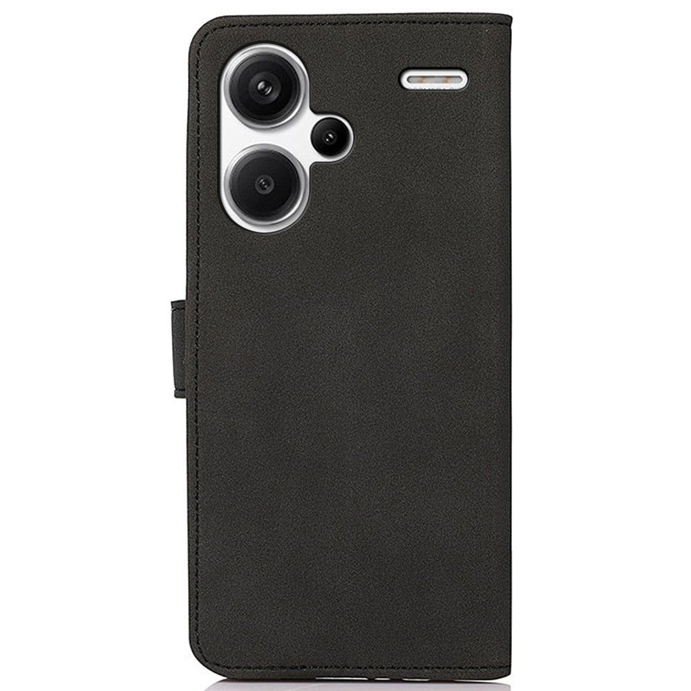 KHAZNEH Mobilskal För Xiaomi Redmi Note 13 Pro+ 5G Reptåligt PU-läder Flipfodral