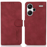 KHAZNEH Mobilskal För Xiaomi Redmi Note 13 Pro+ 5G Reptåligt PU-läder Flipfodral