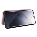 For Xiaomi 14 Pro Case Card Holder Stand TPU + PU Leather Cell Phone Cover