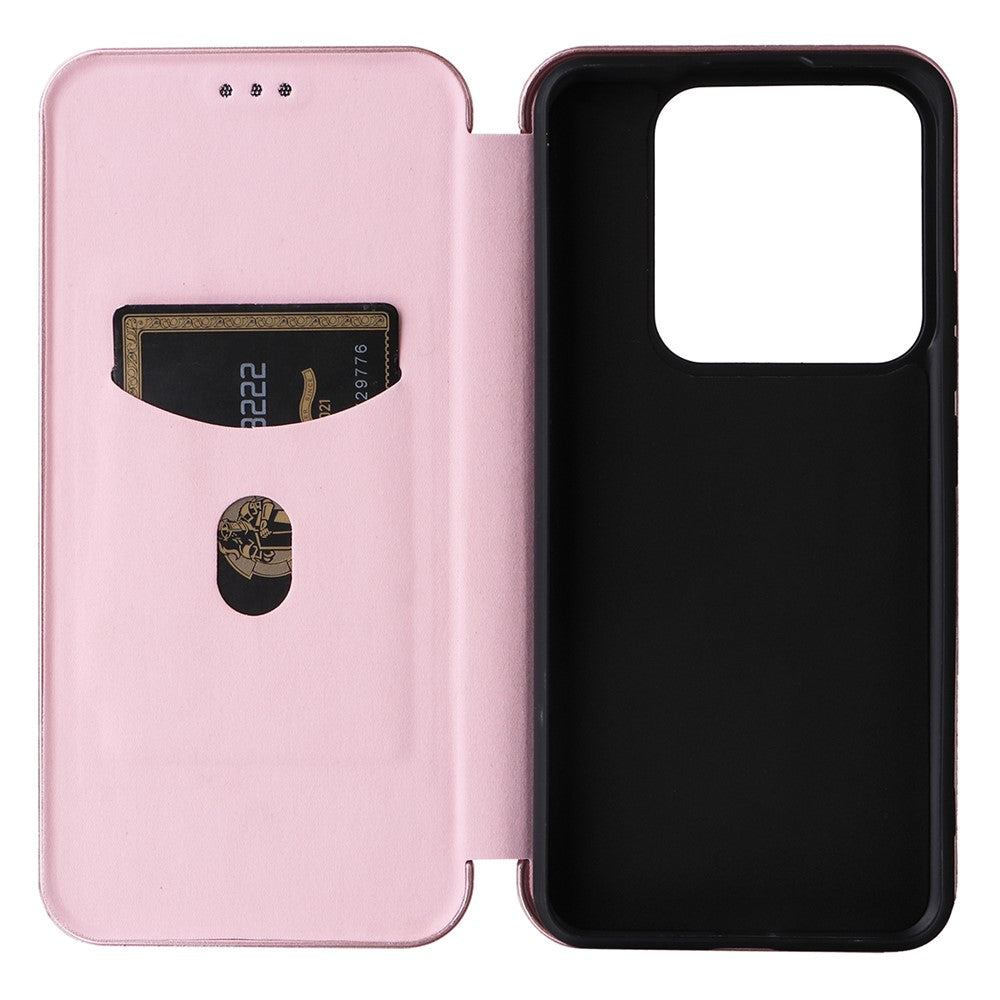 For Xiaomi 14 Pro Case Card Holder Stand TPU + PU Leather Cell Phone Cover