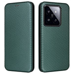 For Xiaomi 14 Pro Case Card Holder Stand TPU + PU Leather Cell Phone Cover