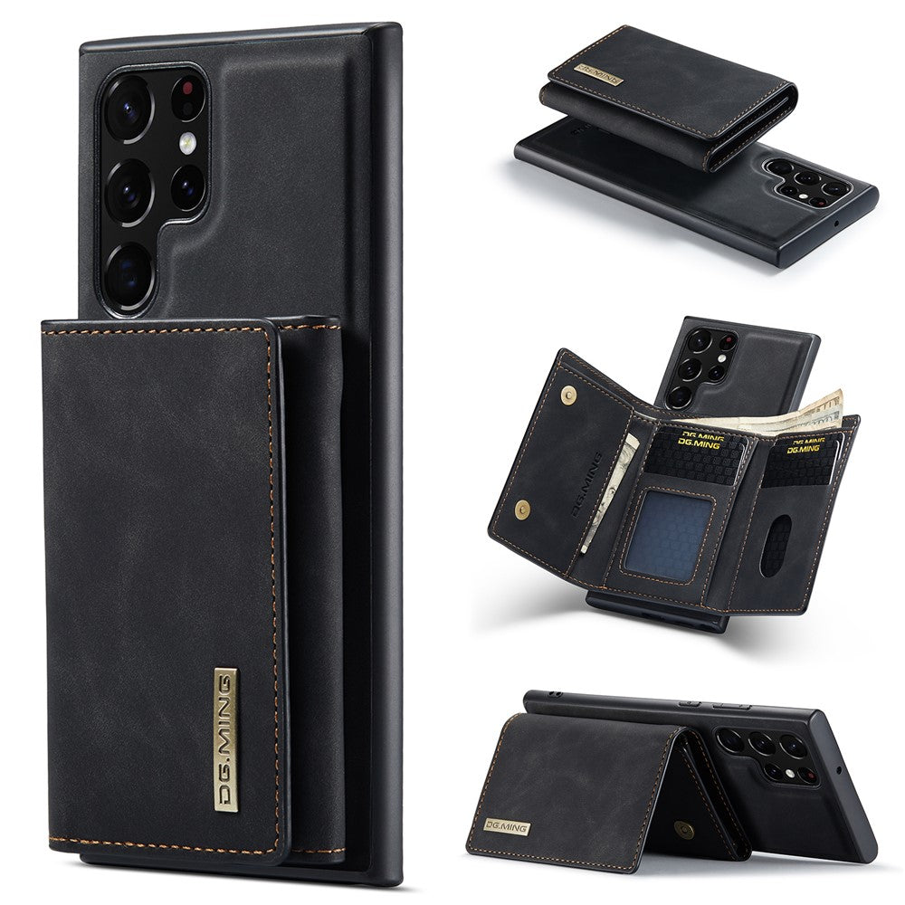 DG.MING M1 Series for Samsung Galaxy S24 Ultra Case Detachable Wallet Phone Cover