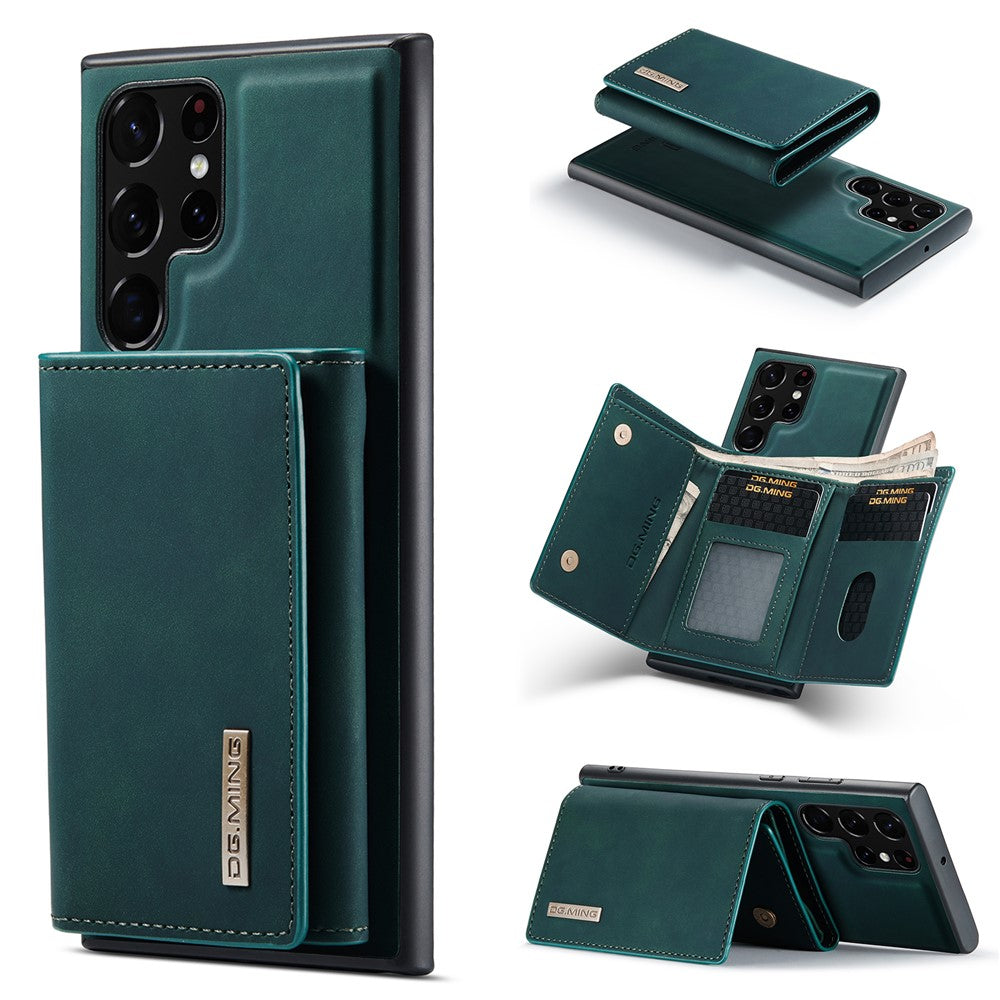 DG.MING M1 Series for Samsung Galaxy S24 Ultra Case Detachable Wallet Phone Cover