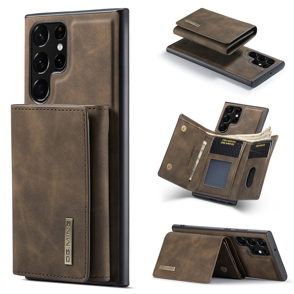 DG.MING M1 Series for Samsung Galaxy S24 Ultra Case Detachable Wallet Phone Cover
