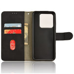 For Xiaomi 14 Cell Phone Case Skin-touch Stand Leather Wallet Cover