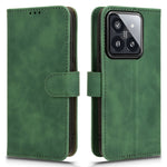 For Xiaomi 14 Cell Phone Case Skin-touch Stand Leather Wallet Cover