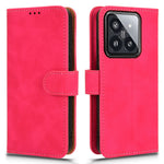 For Xiaomi 14 Cell Phone Case Skin-touch Stand Leather Wallet Cover
