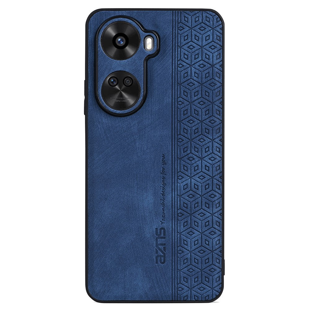 AZNS För Huawei Nova 11 SE / Nova 12 SE 4G Skal Präglat PU-läder + TPU Mobilmobil Baksida