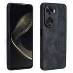 AZNS För Huawei Nova 11 SE / Nova 12 SE 4G Skal Präglat PU-läder + TPU Mobilmobil Baksida