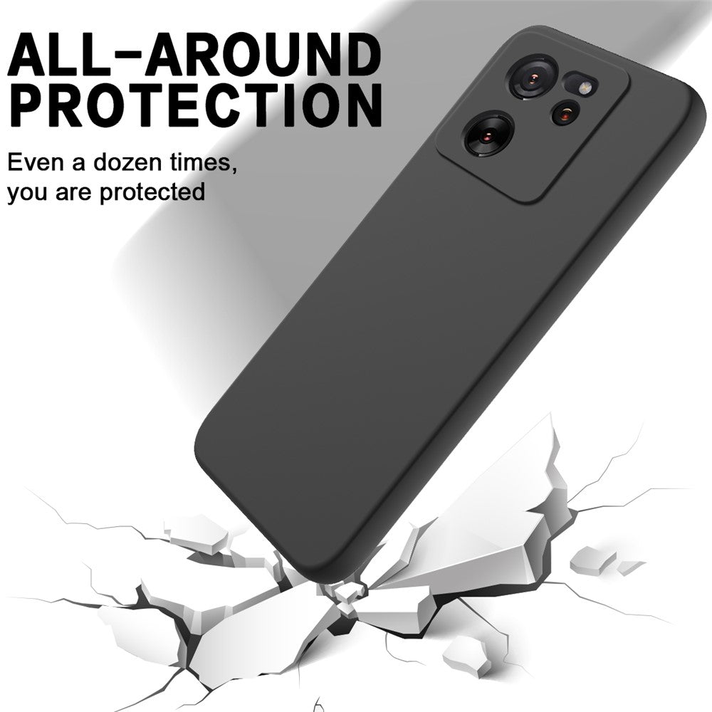 For Xiaomi 13T Pro / 13T / Redmi K60 Ultra Case Soft Lining Liquid Silicone Phone Covering Shell with Strap