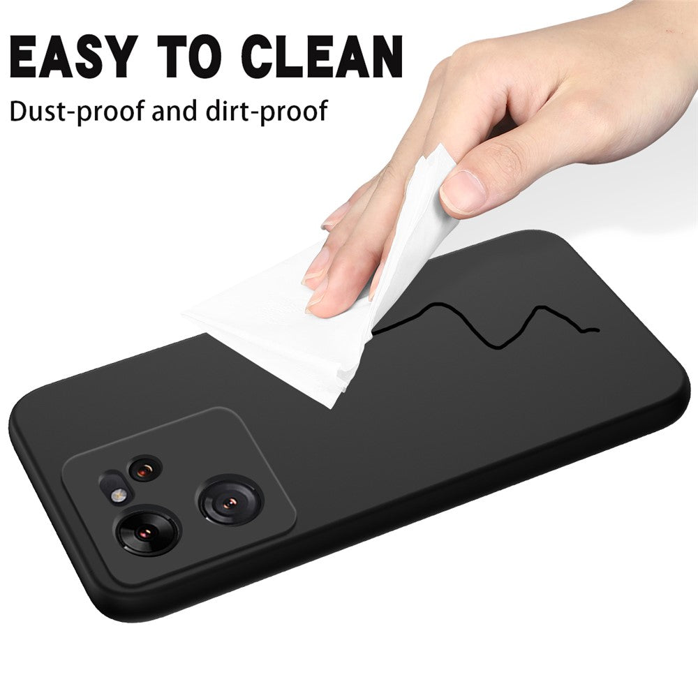 For Xiaomi 13T Pro / 13T / Redmi K60 Ultra Case Soft Lining Liquid Silicone Phone Covering Shell with Strap