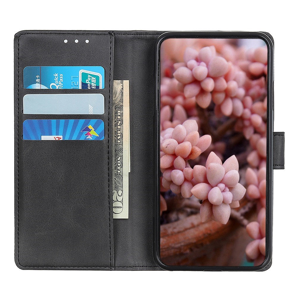 For Xiaomi Redmi Note 13 Pro+ 5G Cell Phone Cases Cowhide Texture Folio Flip PU Leather Cover
