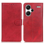 For Xiaomi Redmi Note 13 Pro+ 5G Cell Phone Cases Cowhide Texture Folio Flip PU Leather Cover